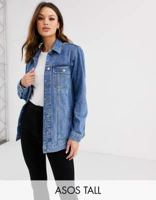 asos girlfriend denim jacket