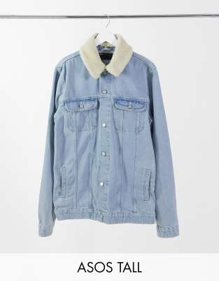 asos tall denim jacket