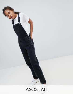 black overalls asos