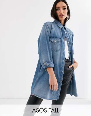 asos denim shirt womens