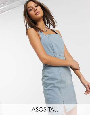 asos tall denim dress