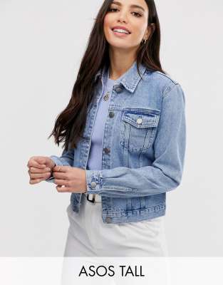 asos tall denim jacket