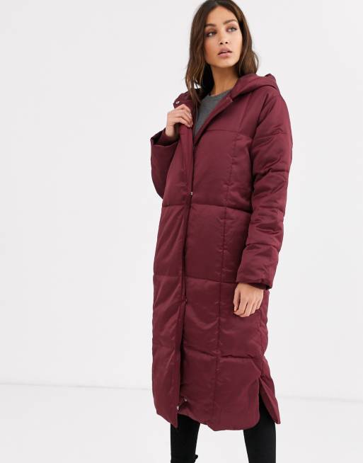 parka longue femme asos