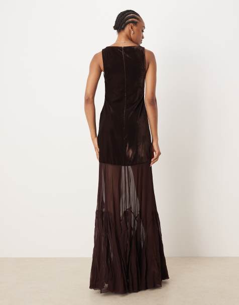 sachin and babi light blue dress Rent asos design Evening Dress | 40}