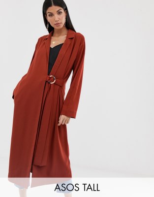 asos tall womens coats