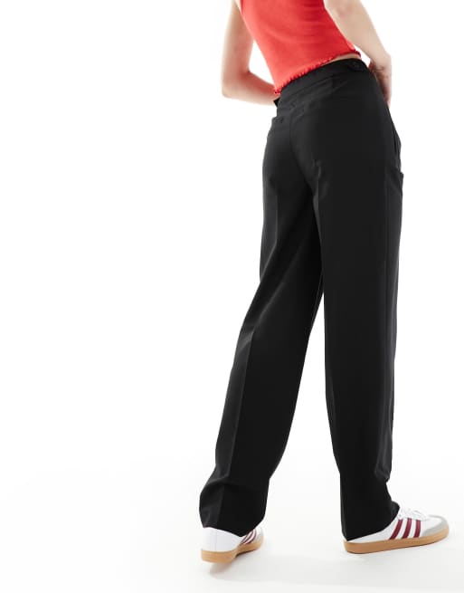 ASOS DESIGN Tall - Elegante toelopende broek in zwart , 2 van 5