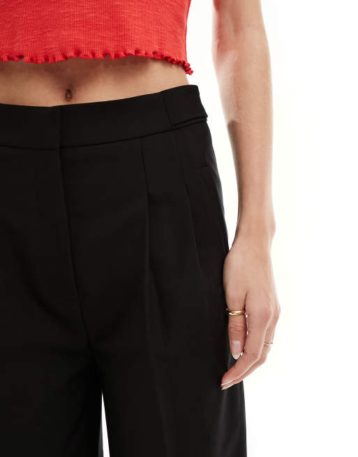 ASOS DESIGN Tall - Elegante toelopende broek in zwart , 5 van 5