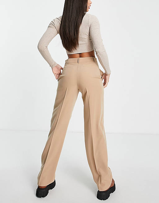  Tall everyday slouch boy trousers in camel 
