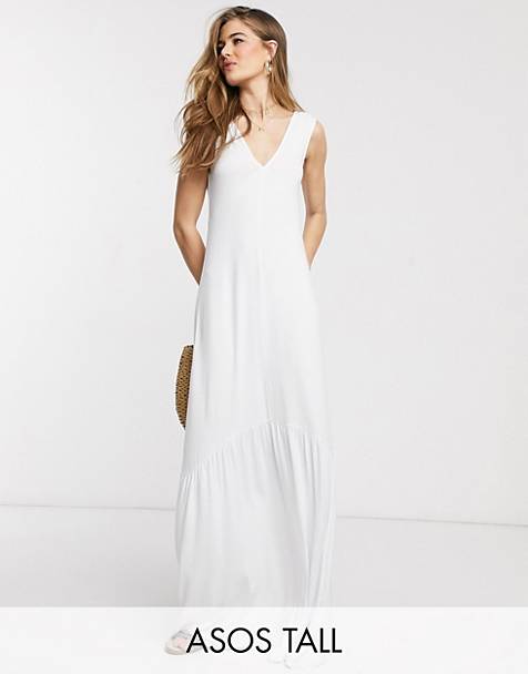 Betere Witte maxi-jurken | Witte lange jurken voor vrouwen | ASOS TN-09