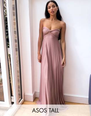 asos pink maxi