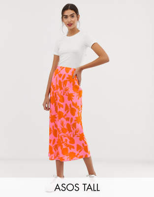 asos bias cut skirt