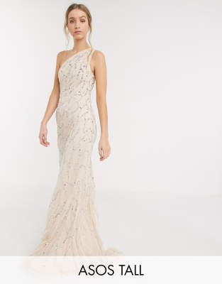 asos rainbow sequin dress