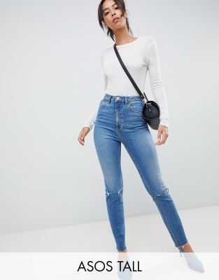 asos mom jeans tall
