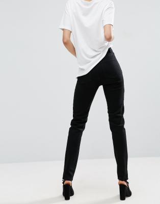 high waisted tall mom jeans