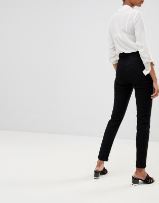 asos black farleigh jeans