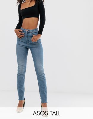 asos tall mom jeans