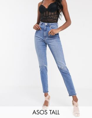 asos tall mom jeans