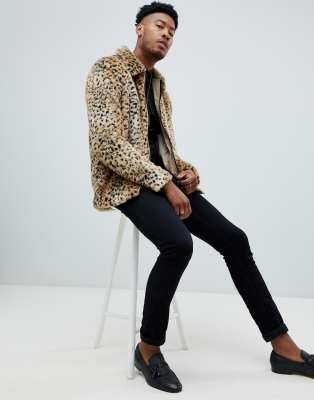 asos leopard print jeans