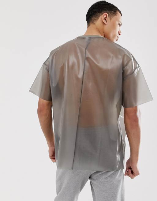 ASOS Festival Oversized T-shirt In Metallic Copper for Men