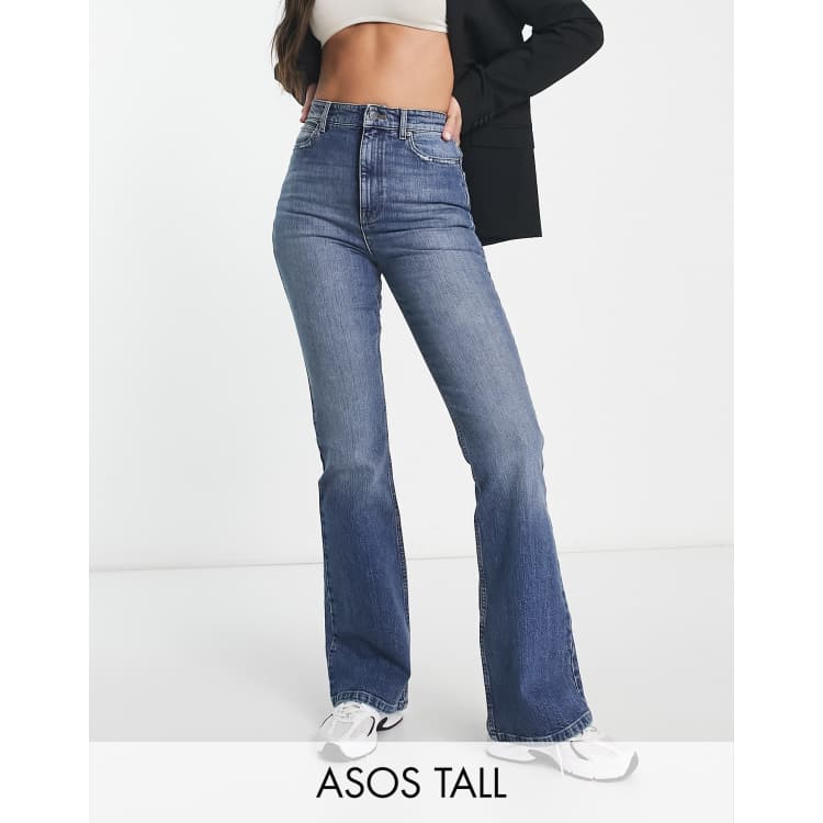 Asos flared jeans sale