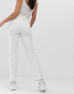 white jeans straight