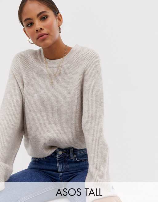 Asos balloon shop sleeve sweater