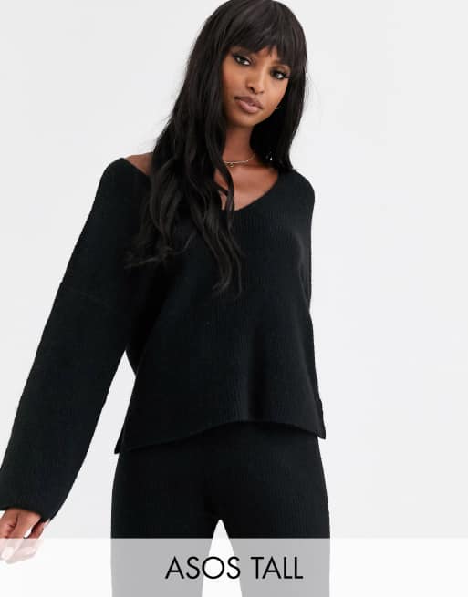 asos v neck jumper