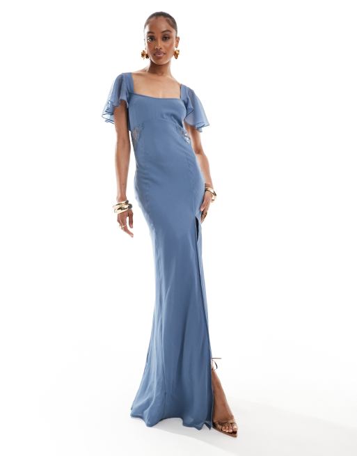 Asos flutter dress clearance