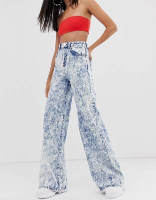 wide leg full length jeans