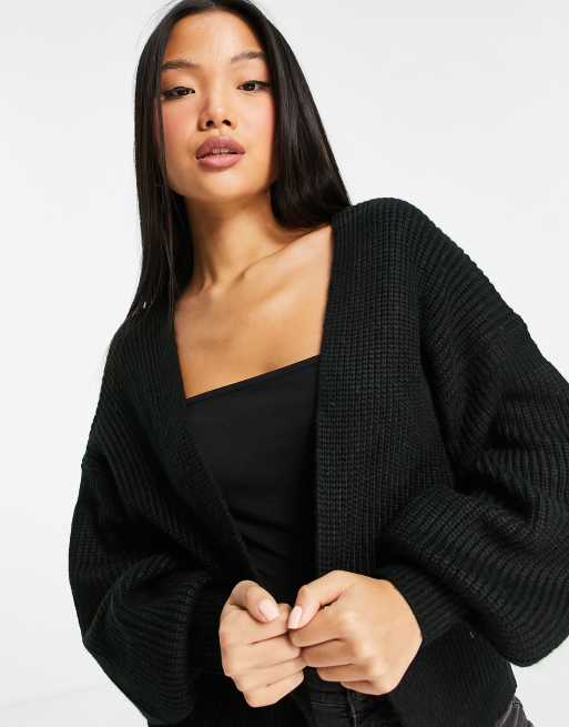 ASOS DESIGN Tall - Gilet bord à bord coupe carrée - Noir, 3 de 4