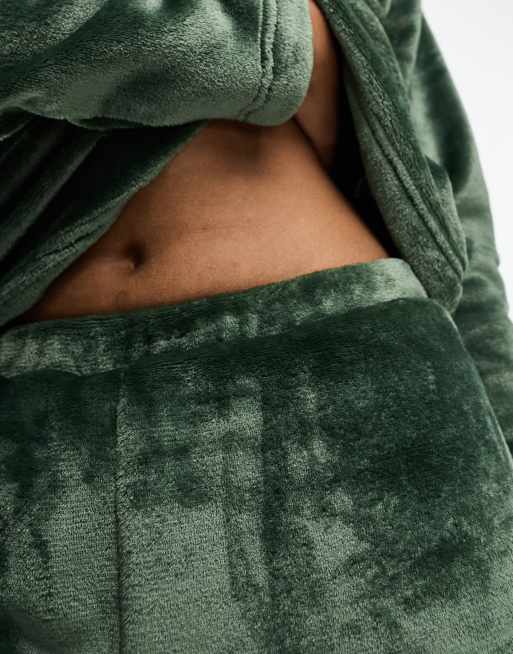 ASOS DESIGN Tall - Grønt superblødt loungesæt med sweatshirt og bukser - Kun hos ASOS , 3 af 4