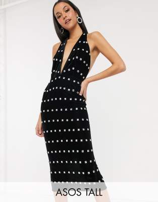 halter neck dress asos