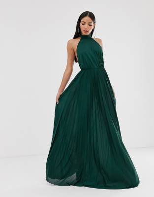 asos tall green dress