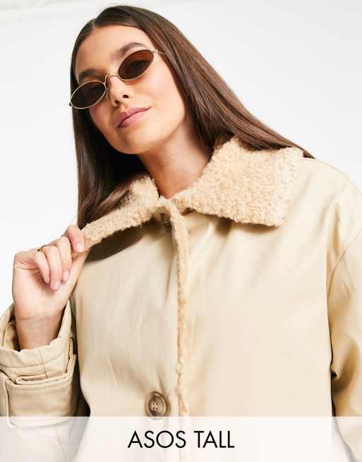 Asos hot sale tall parka