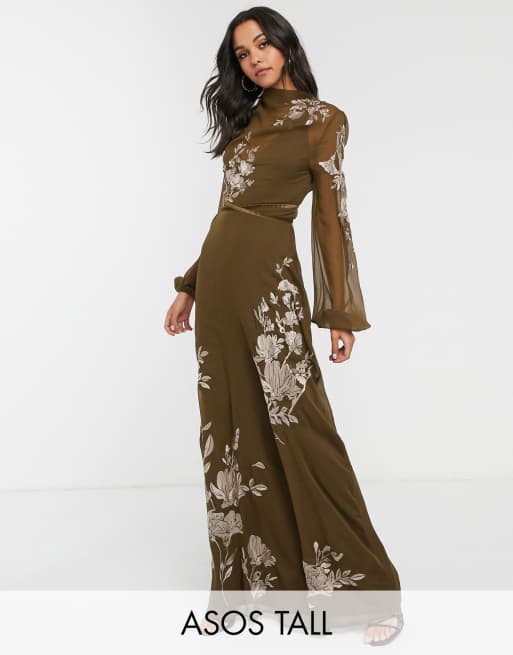 Asos tall 2025 maxi dresses