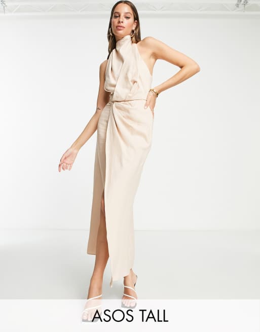 Tall 2024 linen dress