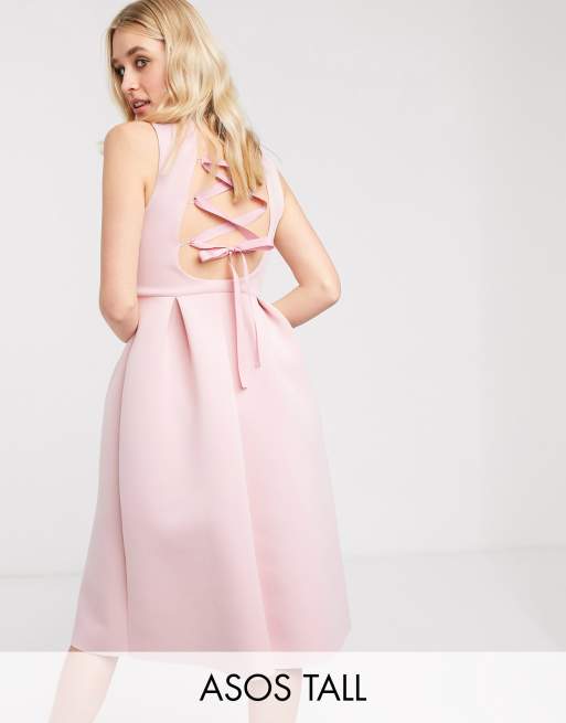 Asos pink prom clearance dress