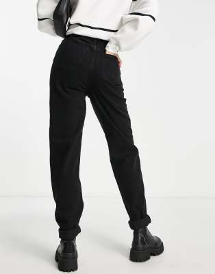 asos design high rise original mom jeans