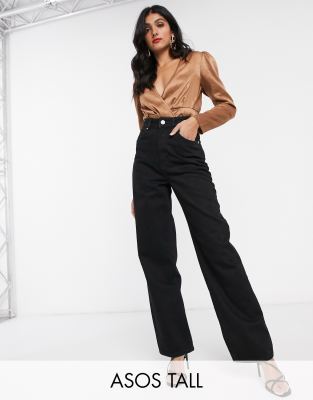 asos tall black jeans