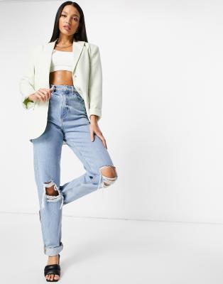 asos high rise slouchy mom jeans