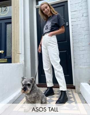 asos tall mom jeans