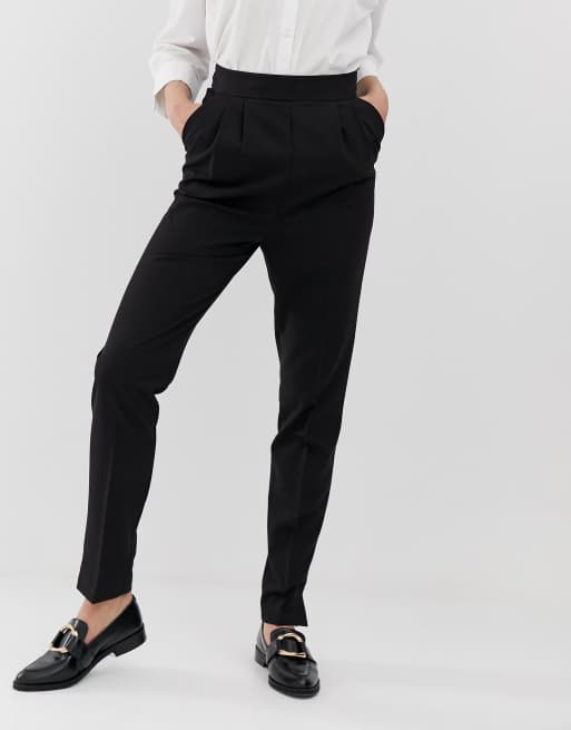 ASOS DESIGN Tall high waist tapered pants