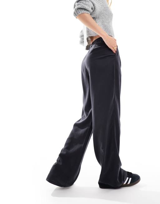 ASOS DESIGN Tall – Hose in verwaschenem Schwarz mit lockerem, geradem Schnitt, 5 von 5