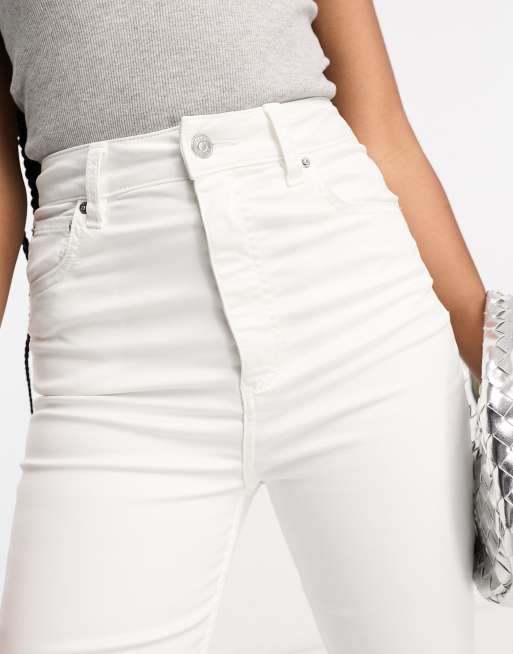 ASOS DESIGN Tall - Hvide jeans med svaj og power-stretch, 3 af 5
