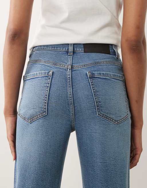 ASOS DESIGN Tall – Jasnoniebieskie dopasowane mom fit, 5 z 5