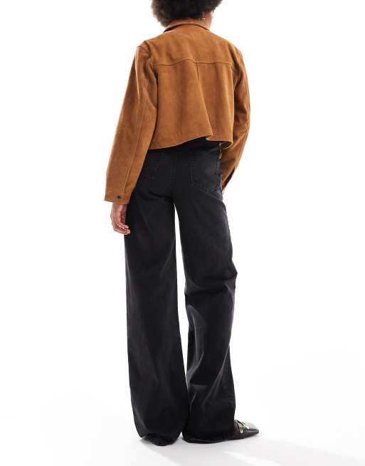 ASOS DESIGN Tall - Jean dad large - Noir délavé, 2 de 5