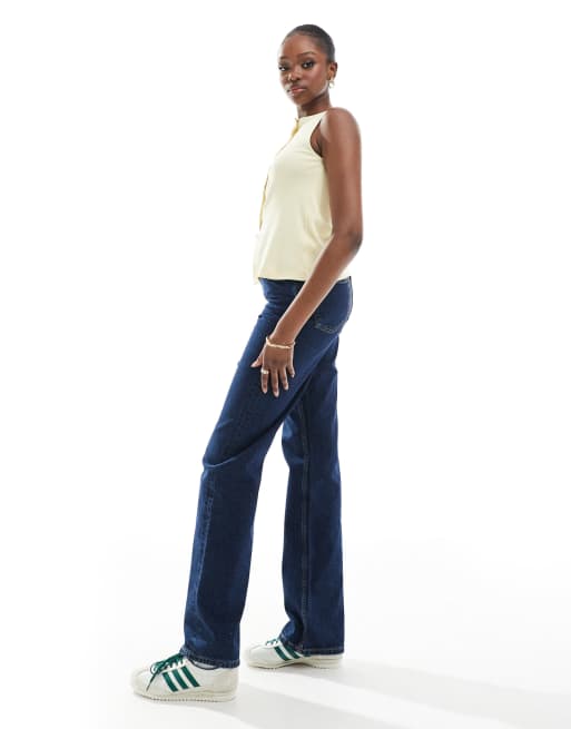 ASOS DESIGN Tall - Jean droit stretch confortable - Bleu brut, 2 de 5