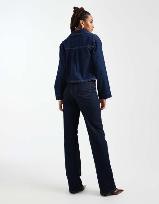 ASOS DESIGN Tall - Jeans met rechte pijpen en comfortstretch in 'rinse', 2 van 5