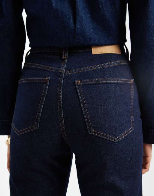 ASOS DESIGN Tall - Jeans met rechte pijpen en comfortstretch in 'rinse', 4 van 5