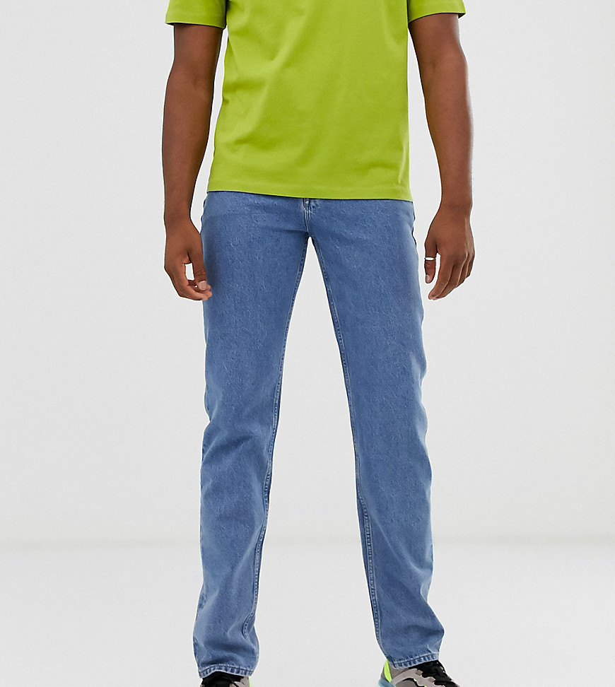 ASOS DESIGN Tall - Jeans original fit blu medio flat